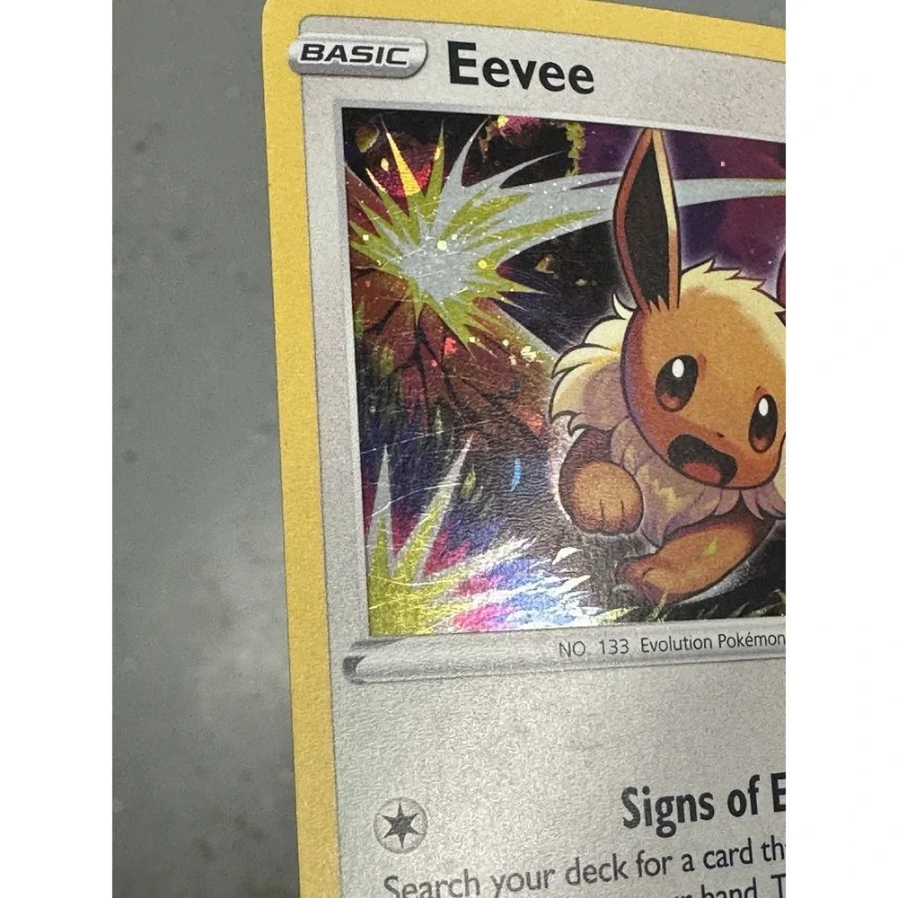 Pokémon Card Eevee SWSH118 HD SWIRL 🌀 MEW FART SWIRL Moderately played see pics